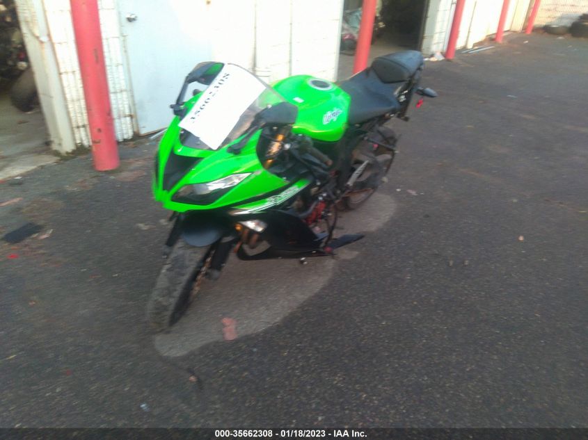 2014 KAWASAKI ZX636 F JKBZXJF10EA003741