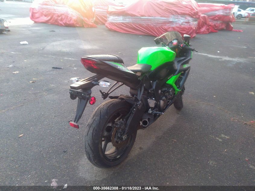 2014 KAWASAKI ZX636 F JKBZXJF10EA003741