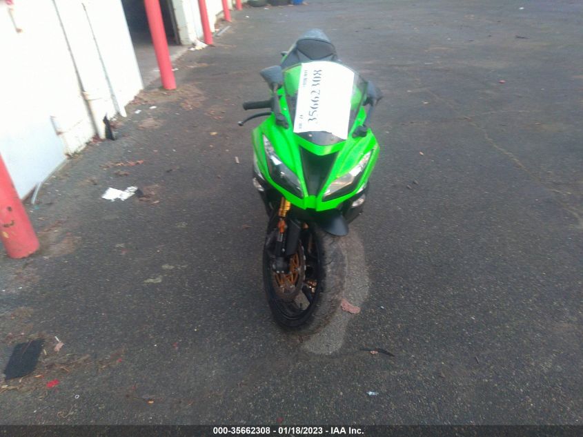 2014 KAWASAKI ZX636 F JKBZXJF10EA003741