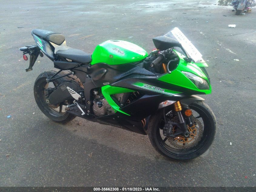 2014 KAWASAKI ZX636 F JKBZXJF10EA003741