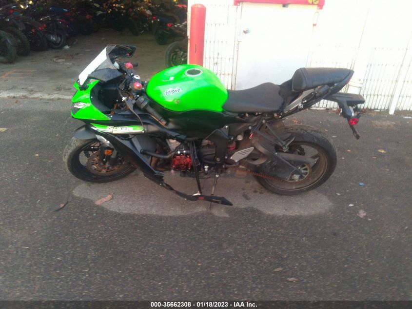 2014 KAWASAKI ZX636 F JKBZXJF10EA003741