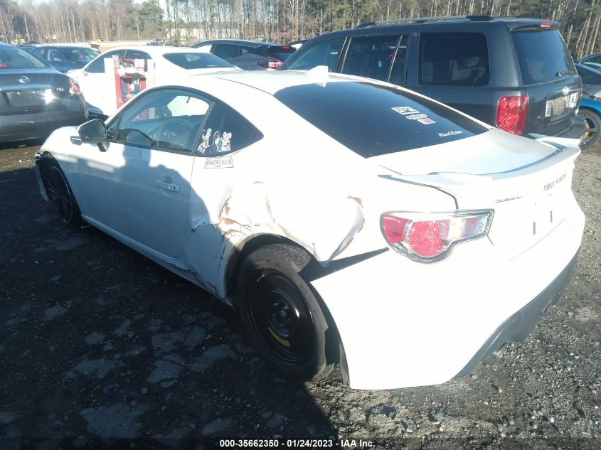 2015 SUBARU BRZ LIMITED JF1ZCAC11F9604448