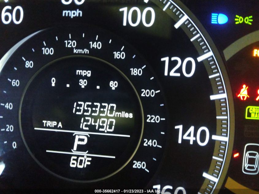 2013 HONDA ACCORD SDN EX-L 1HGCR3F85DA032316