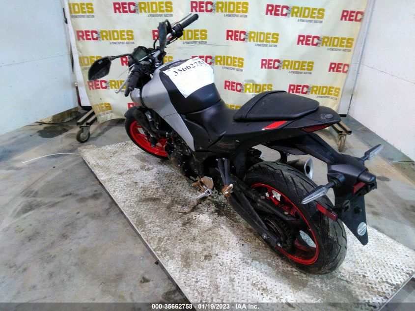 2020 YAMAHA MT-03 MH3RH20Y2LK002831