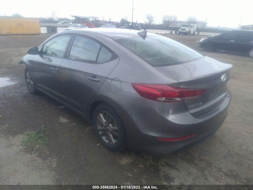 VIN 5NPD84LF1JH295552 2018 HYUNDAI ELANTRA SEL