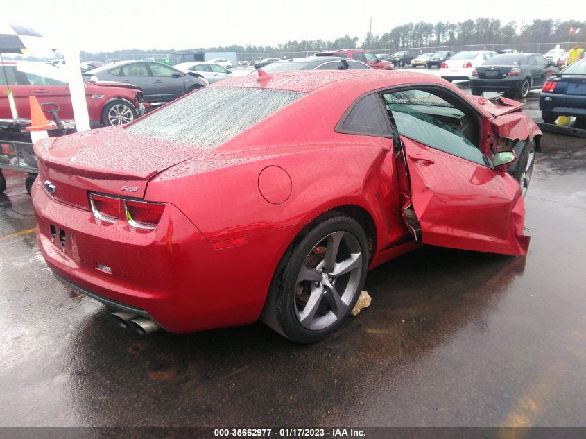 VIN 2G1FC1E39D9142460 2013 CHEVROLET CAMARO no.4