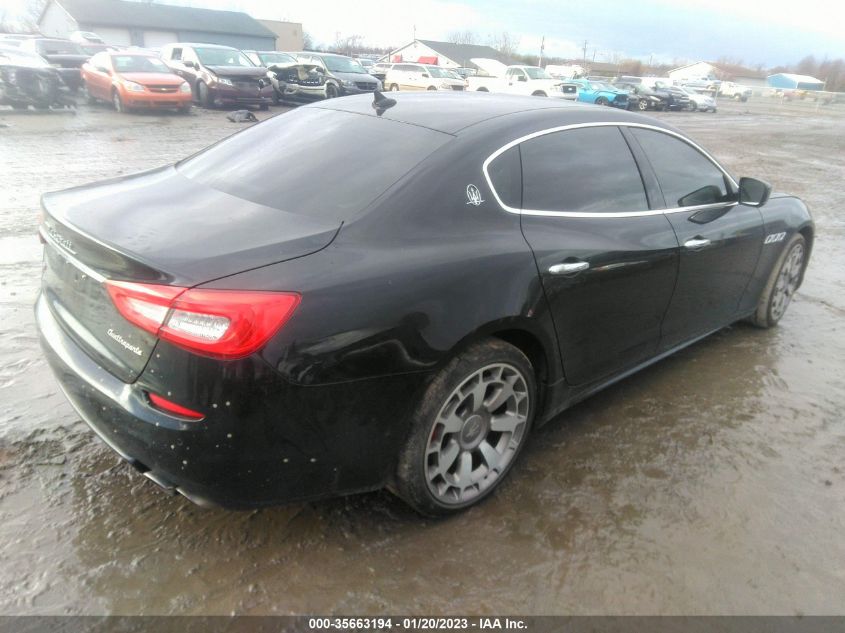 2014 MASERATI QUATTROPORTE S Q4 ZAM56RRA5E1111399