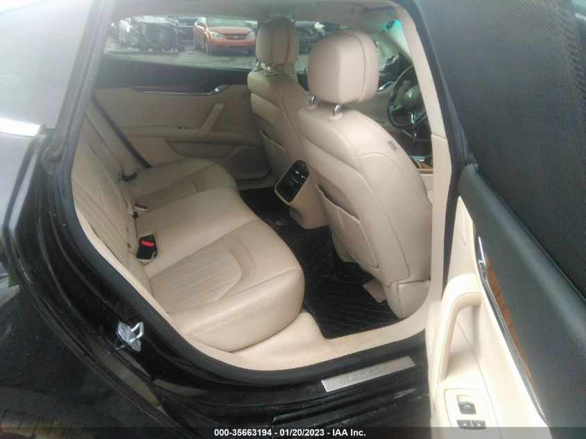 2014 MASERATI QUATTROPORTE S Q4 ZAM56RRA5E1111399