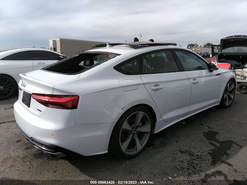 2020 AUDI A5 SPORTBACK PREMIUM PLUS - WAUCNCF54LA011601