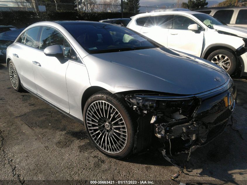 2022 MERCEDES-BENZ EQS EQS 450+ - W1KCG2DBXNA022546