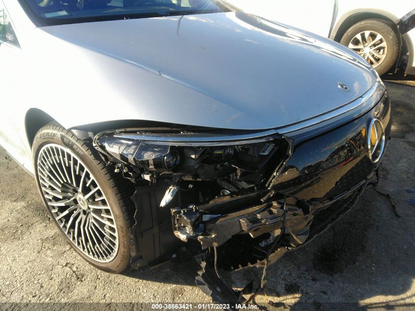 2022 MERCEDES-BENZ EQS EQS 450+ W1KCG2DBXNA022546