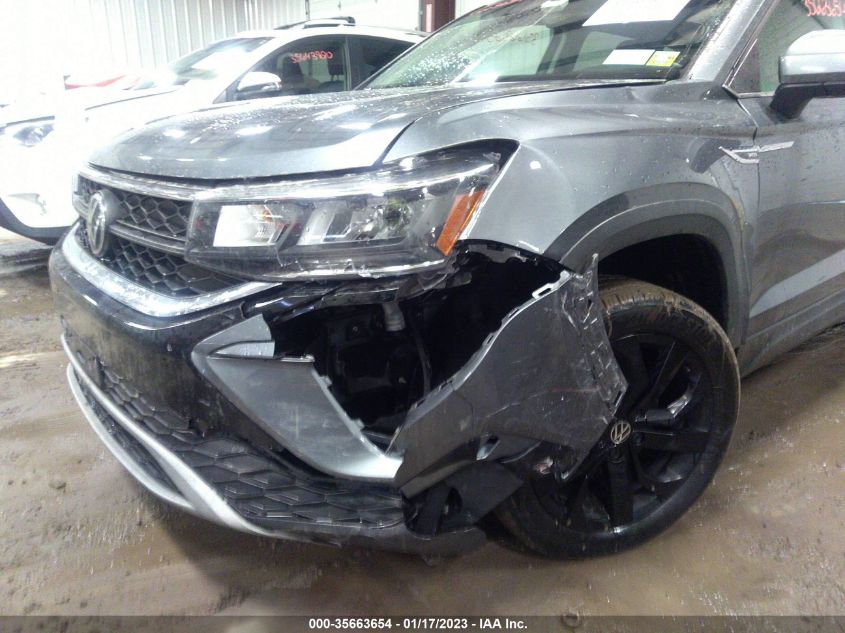 2022 VOLKSWAGEN TAOS SE - 3VVPX7B24NM033137