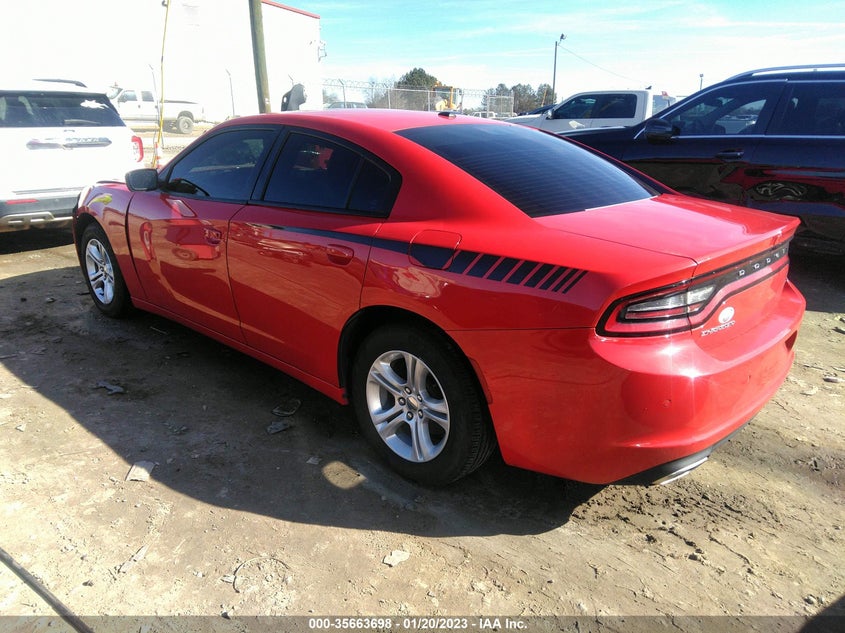 VIN 2C3CDXBG7KH725683 2019 DODGE CHARGER SXT