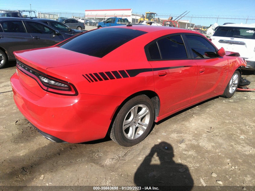 VIN 2C3CDXBG7KH725683 2019 DODGE CHARGER SXT