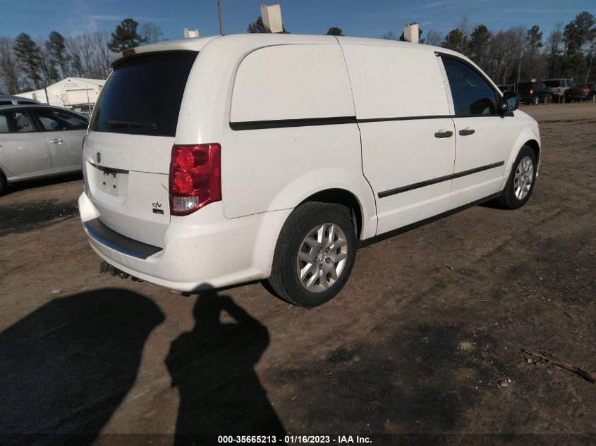 2015 RAM CARGO VAN TRADESMAN 2C4JRGAG4FR666484