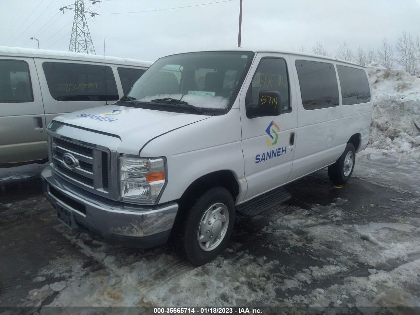 2014 FORD ECONOLINE WAGON XLT 1FBNE3BLXEDA98197