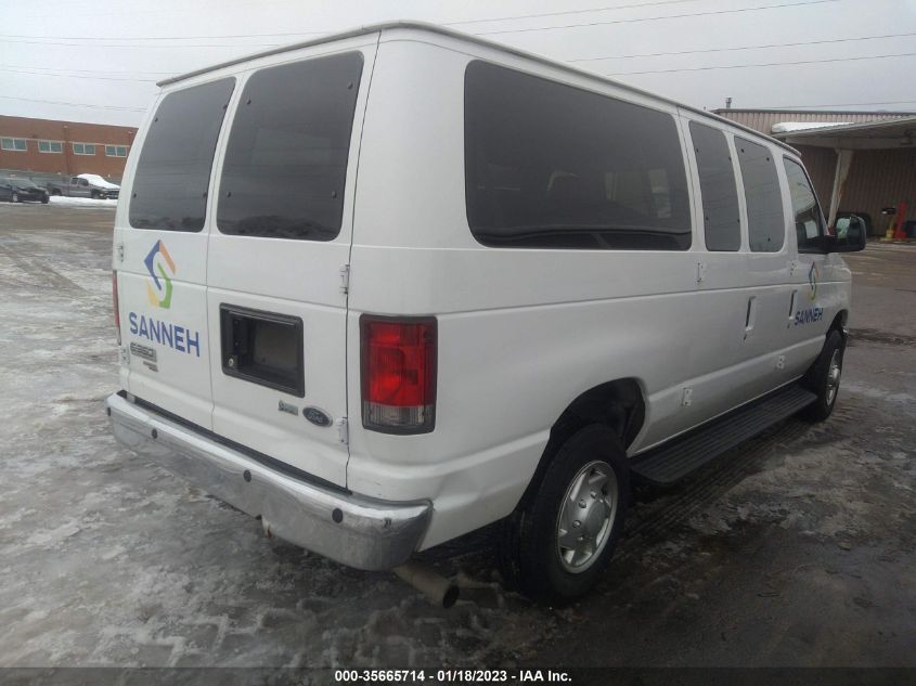 2014 FORD ECONOLINE WAGON XLT 1FBNE3BLXEDA98197