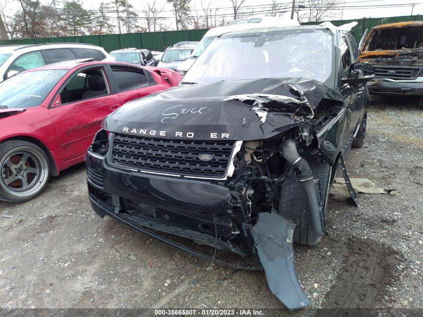 2017 LAND ROVER RANGE ROVER HSE SALGS2FV7HA355267