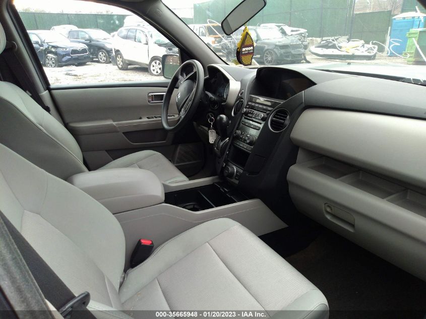 2015 HONDA PILOT SE 5FNYF4H32FB054322
