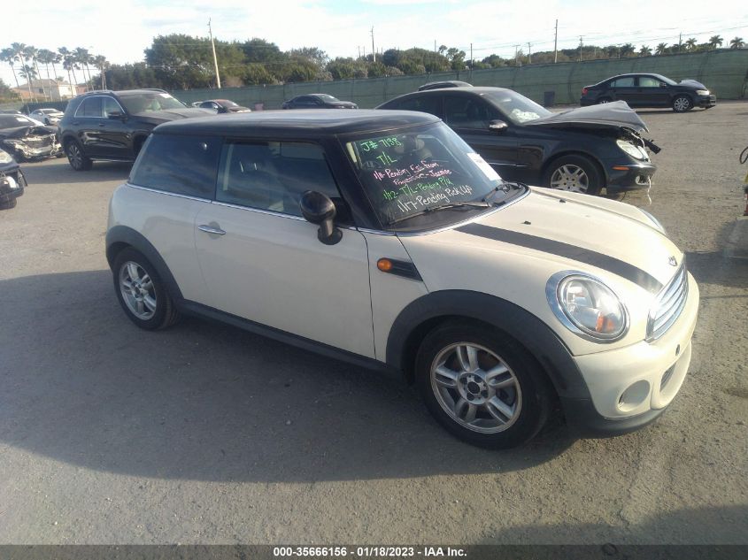 2013 MINI COOPER HARDTOP - WMWSU3C5XDT687138