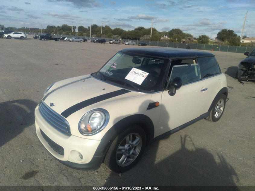 2013 MINI COOPER HARDTOP - WMWSU3C5XDT687138