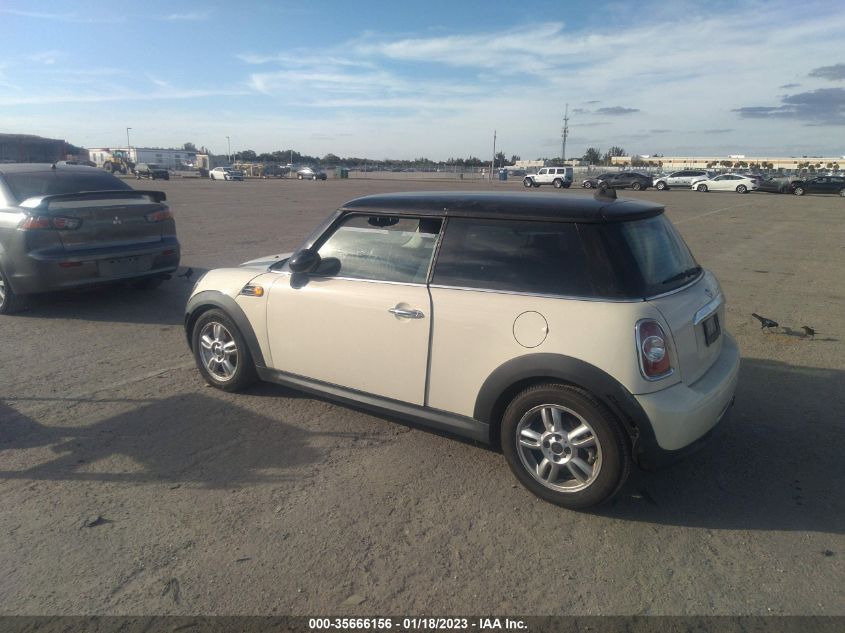 2013 MINI COOPER HARDTOP - WMWSU3C5XDT687138