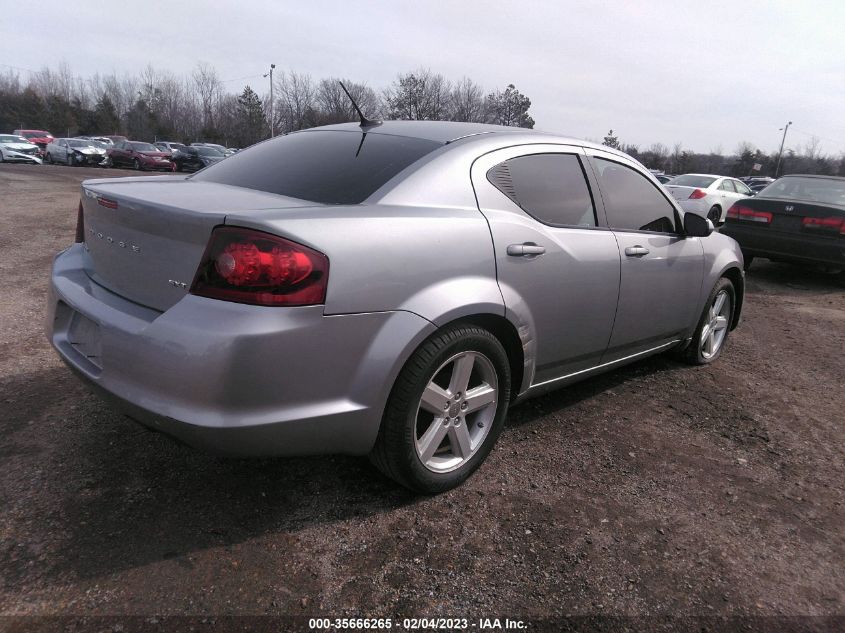 2013 DODGE AVENGER SXT 1C3CDZCB8DN680732