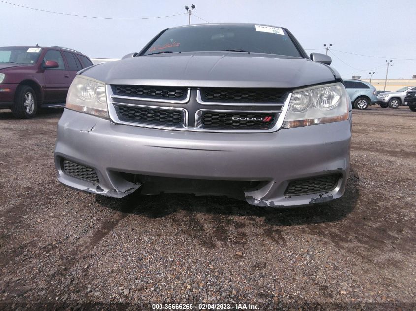 2013 DODGE AVENGER SXT 1C3CDZCB8DN680732