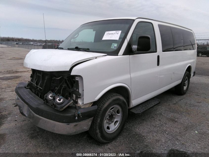 2013 CHEVROLET EXPRESS PASSENGER LT 1GAZGYFG6D1183144
