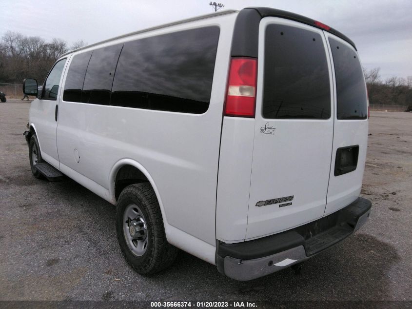 2013 CHEVROLET EXPRESS PASSENGER LT 1GAZGYFG6D1183144