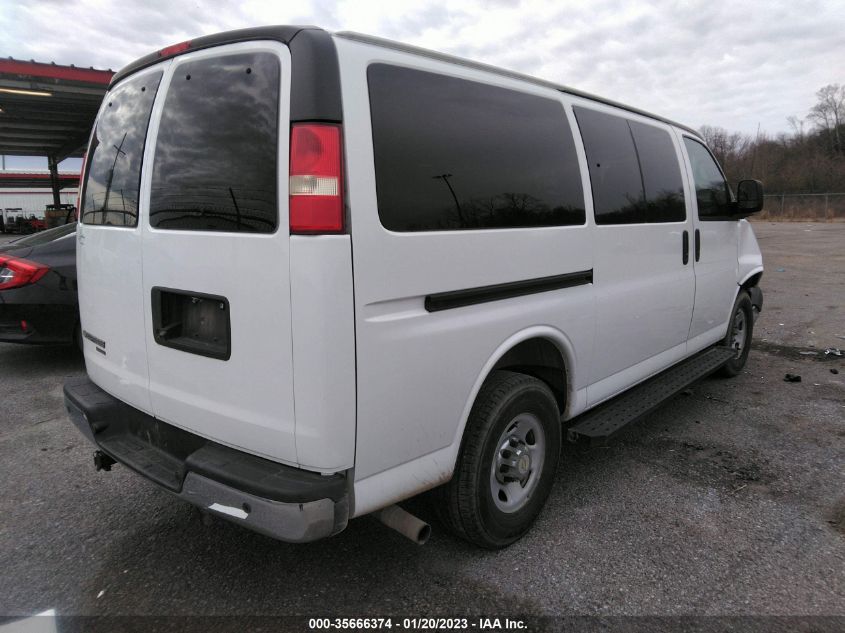 2013 CHEVROLET EXPRESS PASSENGER LT 1GAZGYFG6D1183144