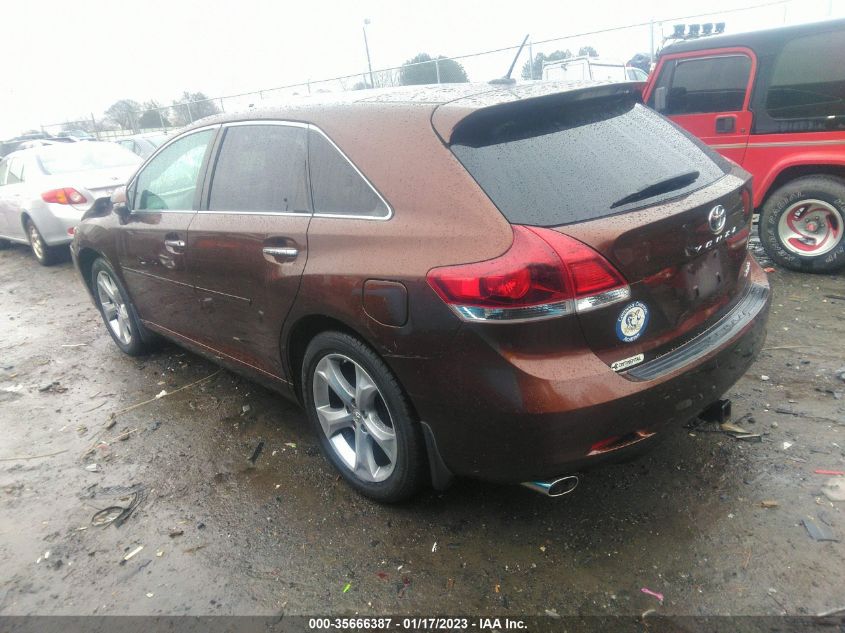2013 TOYOTA VENZA LE/XLE/LIMITED 4T3BK3BB2DU078901