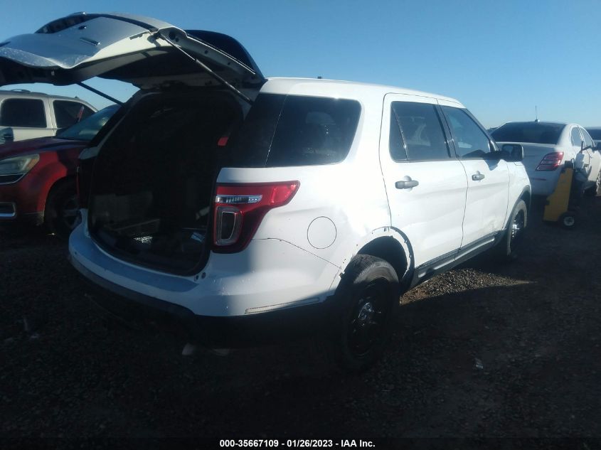 2013 FORD UTILITY POLICE 1FM5K8AR6DGC73769