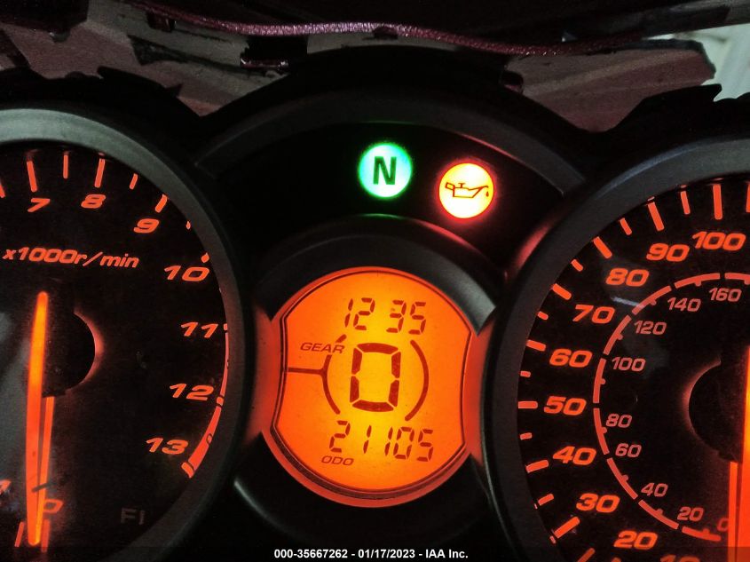 2008 SUZUKI GSX1300 R JS1GX72A782111244