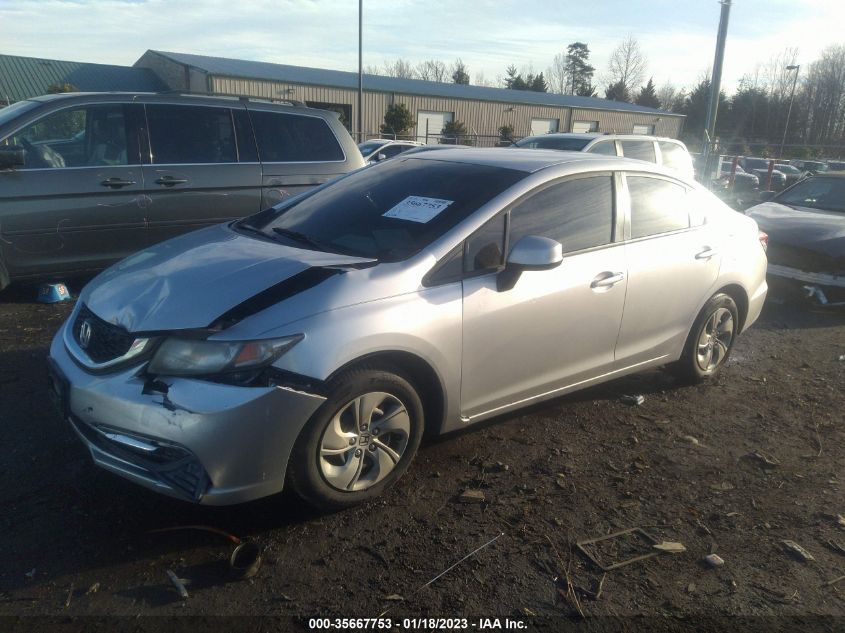 2013 HONDA CIVIC SDN LX 19XFB2F51DE011735