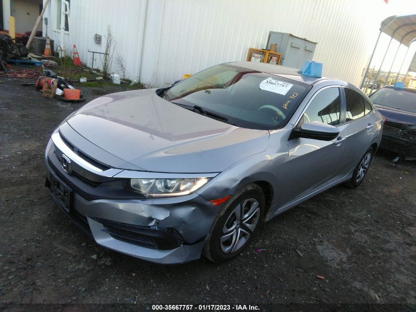 VIN 19XFC2F55GE206304 2016 HONDA CIVIC SEDAN no.2