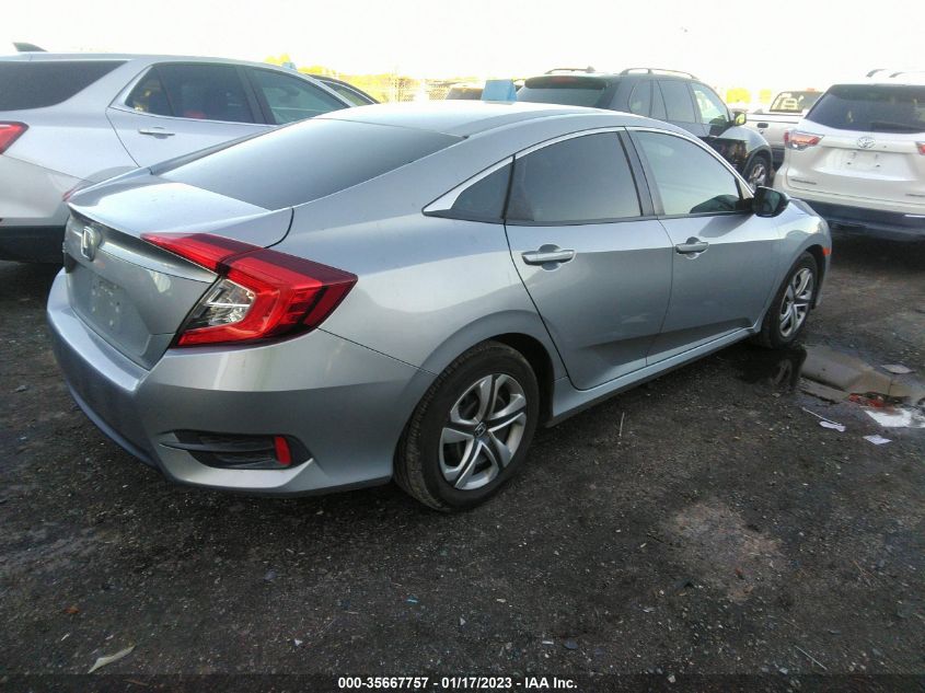 VIN 19XFC2F55GE206304 2016 HONDA CIVIC SEDAN no.4