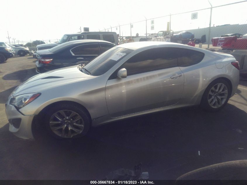 2013 HYUNDAI GENESIS COUPE 2.0T KMHHT6KDXDU108195