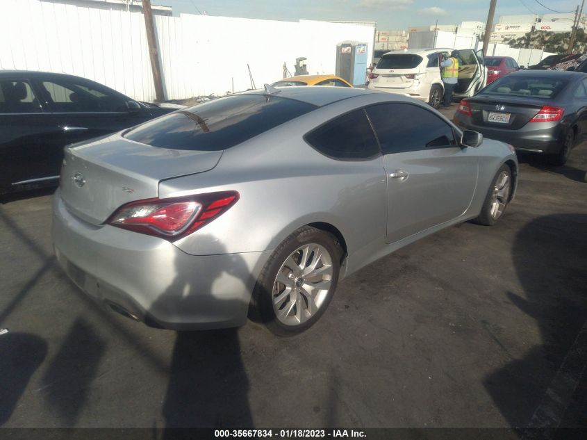 2013 HYUNDAI GENESIS COUPE 2.0T KMHHT6KDXDU108195