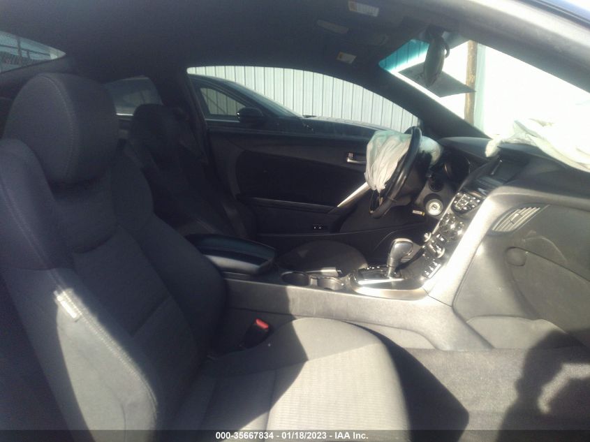 2013 HYUNDAI GENESIS COUPE 2.0T KMHHT6KDXDU108195