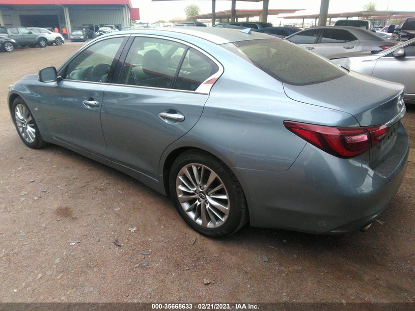 VIN JN1EV7AP8LM205268 2020 INFINITI Q50 3.0T LUXE