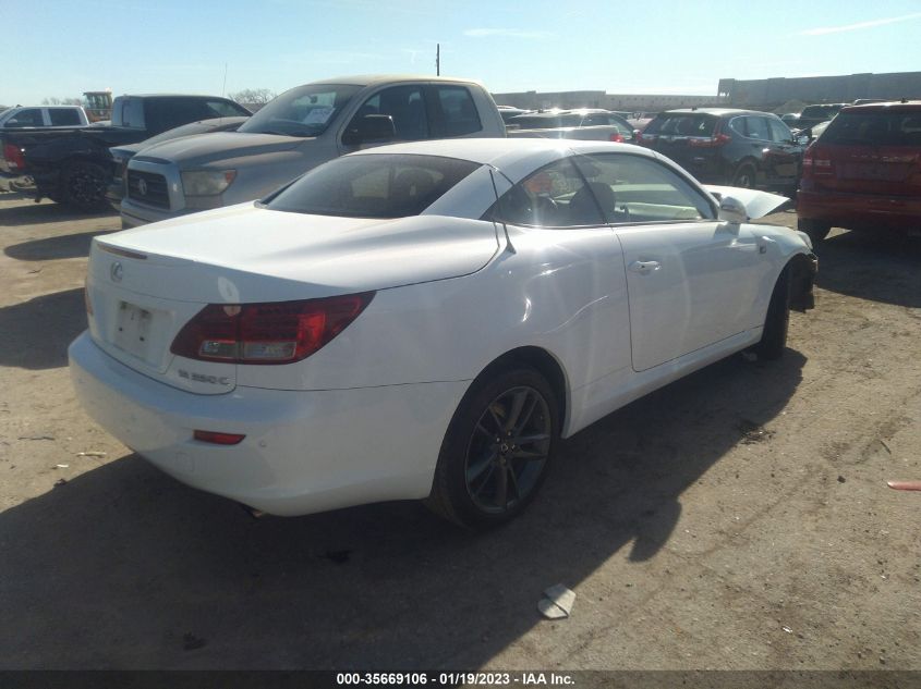 2013 LEXUS IS 350C JTHFE2C27D2509158