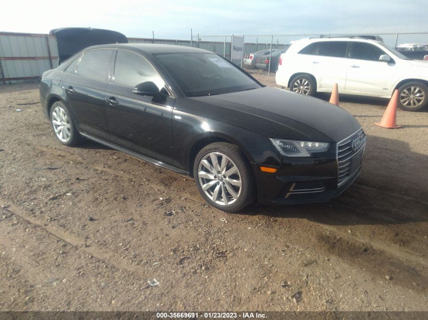 2018 AUDI A4 PREMIUM/TECH PREMIUM - WAUKMAF48JN011147