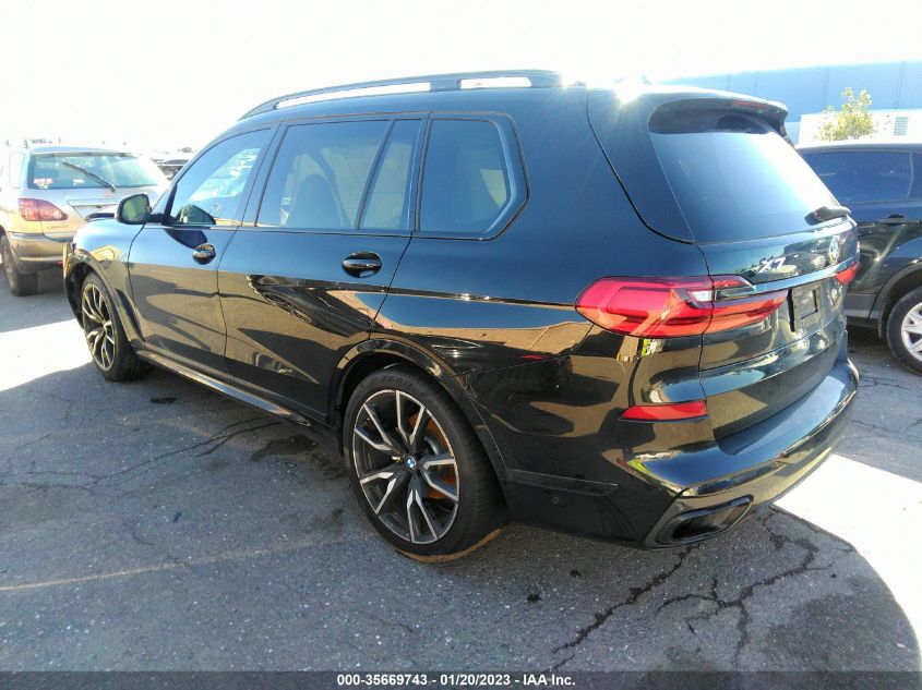 2020 BMW X7 XDRIVE40I 5UXCW2C02L9C11253