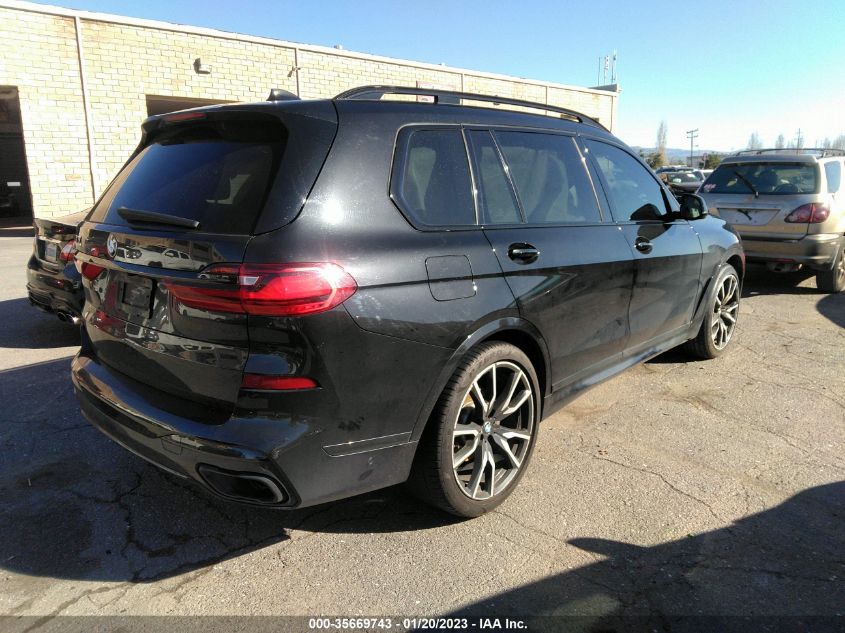 2020 BMW X7 XDRIVE40I 5UXCW2C02L9C11253