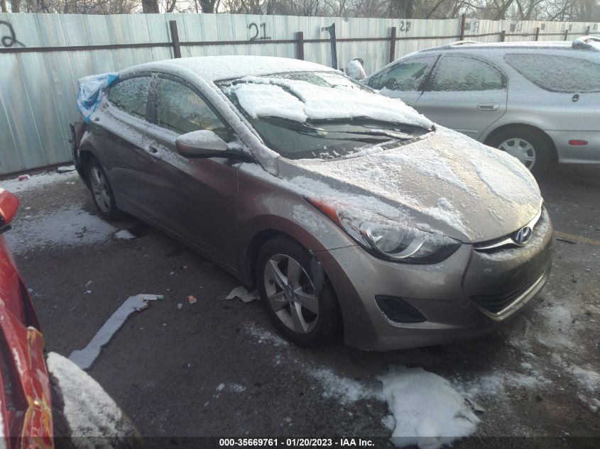 2013 HYUNDAI ELANTRA GLS - 5NPDH4AE6DH237418