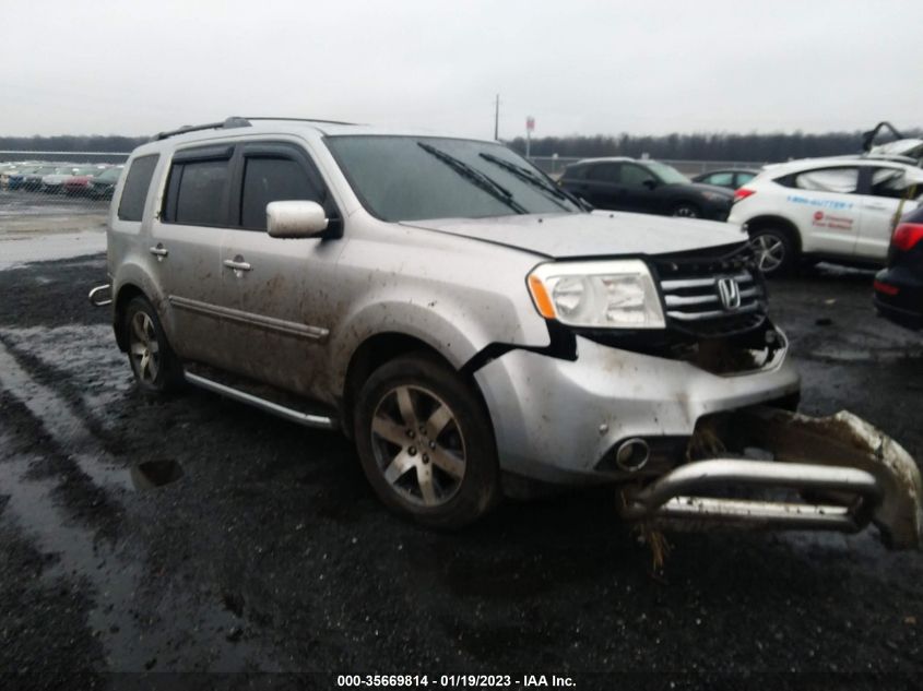 2013 HONDA PILOT TOURING - 5FNYF4H97DB017235