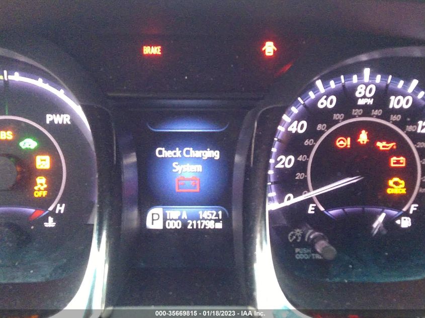 2013 TOYOTA AVALON HYBRID XLE PREMIUM 4T1BD1EB1DU006168