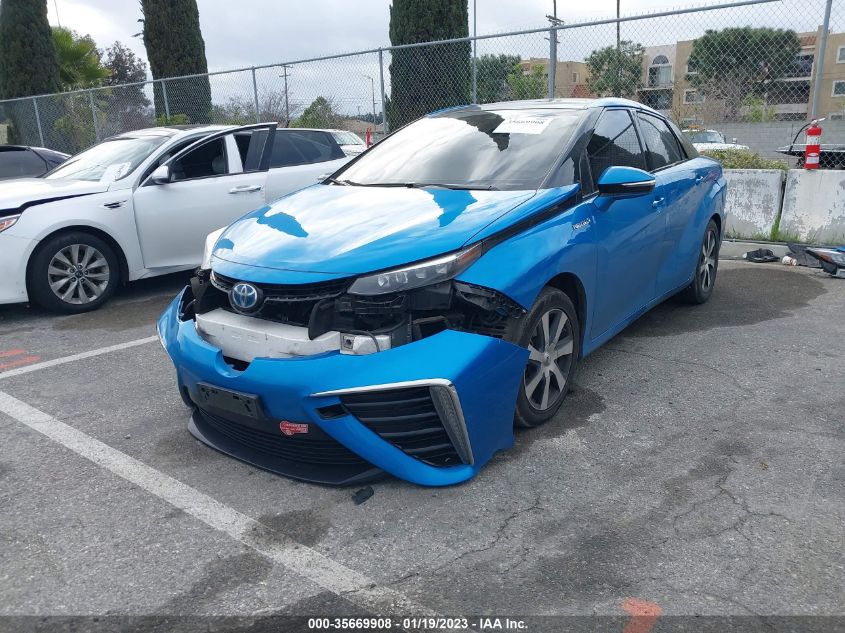 2017 TOYOTA MIRAI JTDBVRBDXHA001760