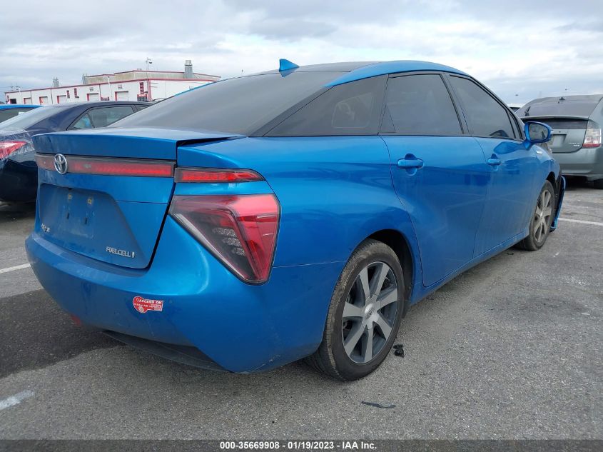 2017 TOYOTA MIRAI JTDBVRBDXHA001760